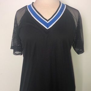 Classic Black Mesh T-shirt